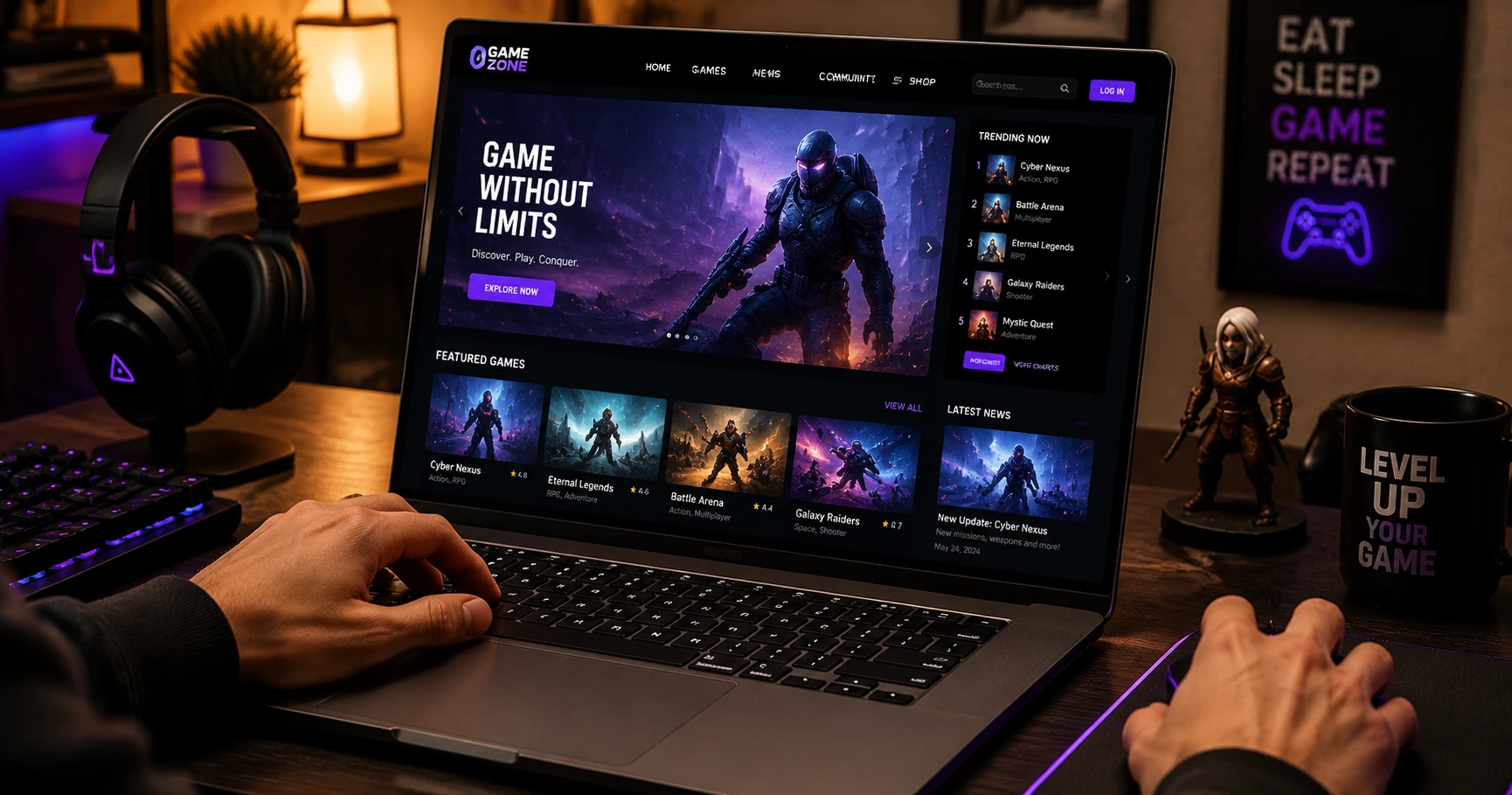 Khám phá web chơi game: Nền tảng giải trí đỉnh cao - image 2